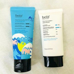 belif Aqua Bomb Moisturizer and Jelly Cleanser Duo (2.5/3.3 fl.oz)